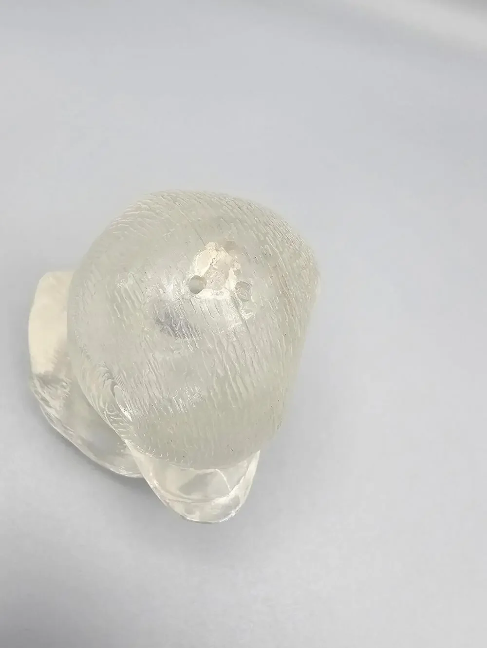 Pair of Vintage Clear  Duck salt and pepper shakers from Taiwan